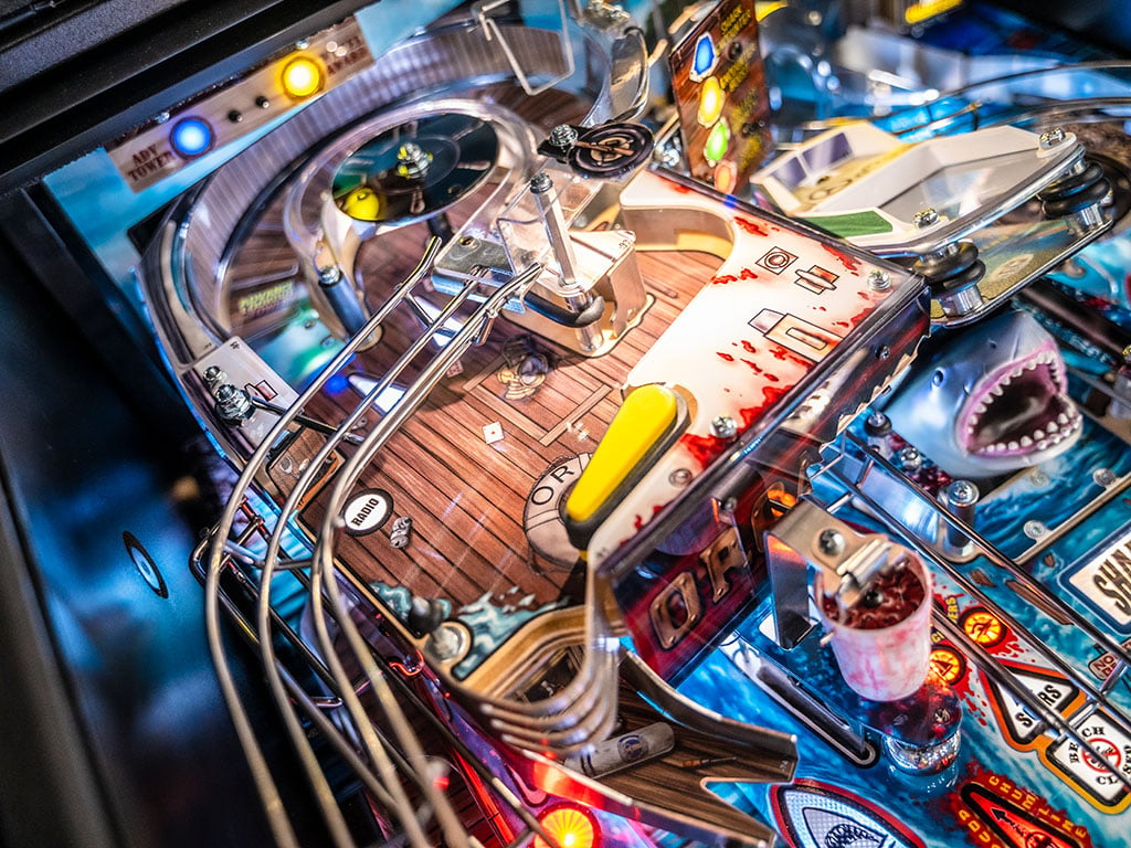 Jaws Premium Pinball Machine - Orca Boat Mini Playfield